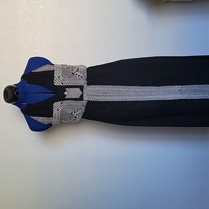 THML Embroidered Maxi Dress